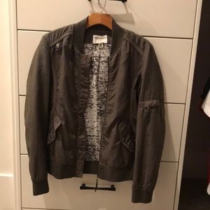 Vista bomber jacket, from Anthropology.  Fully lined, A little small for me.